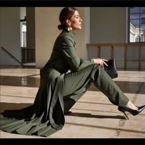 ZARA Pleated Skirt Pants Medium